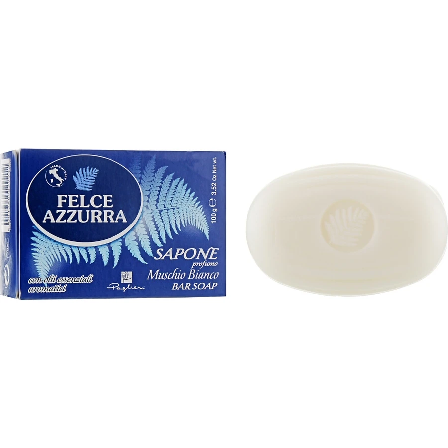 Тверде мило Felce Azzurra Muschio Bianco 100 г: ціни та характеристики