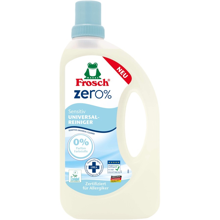 Рідина для чищення ванн Frosch Zero Sensitiv 750 мл: ціни та характеристики