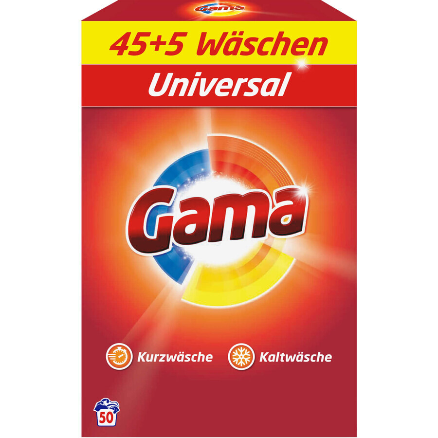 Пральний порошок Gama Universal 3.25 кг: ціни та характеристики