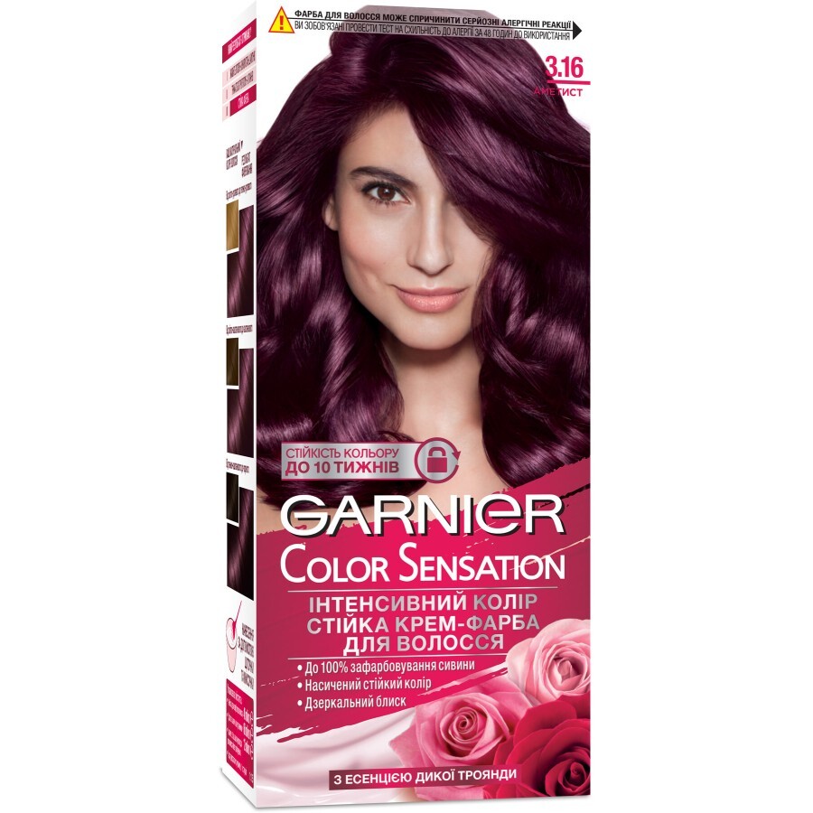 Фарба для волосся Garnier Color Sensation 3.16 Аметист 110 мл: ціни та характеристики