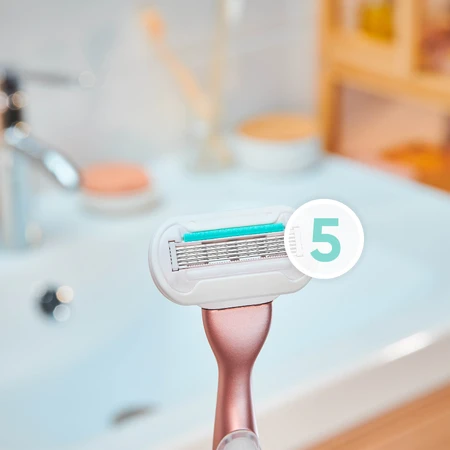 Бритва Gillette Venus Extra Smooth Sensitive RoseGold с 1 сменным картриджем: цены и характеристики