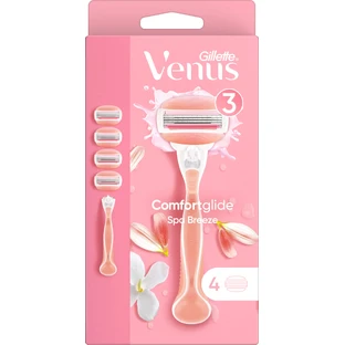Бритва Gillette Venus Comfortglide Spa Breeze з 4 змінними картриджами