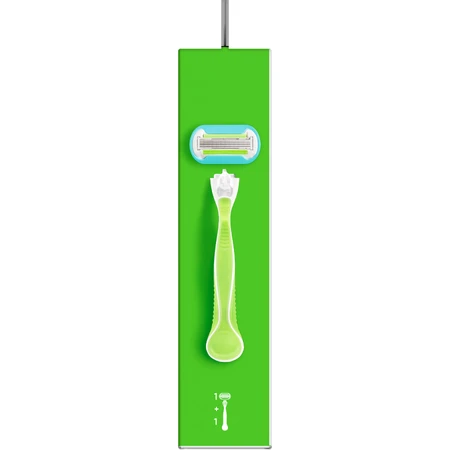 Бритва Gillette Venus Extra Smooth з 1 змінним картриджем: ціни та характеристики