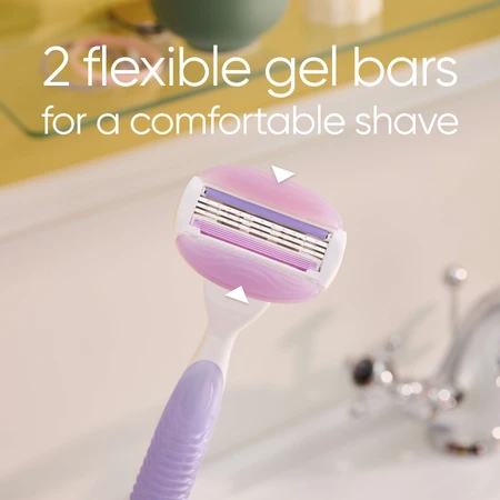 Бритва Gillette Venus ComfortGlide Breeze с 2 сменными картриджами: цены и характеристики