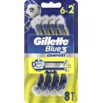 Бритва Gillette Blue 3 Comfort одноразова 8 шт.: ціни та характеристики