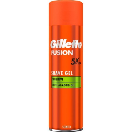 Гель для бритья Gillette Fusion Для чувствительной кожи 200 мл