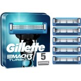 Змінні касети Gillette Mach3 Turbo 5 шт.
