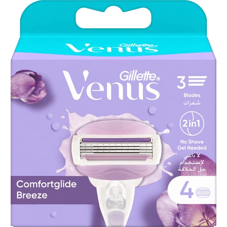 Змінні касети Gillette Venus ComfortGlide Breeze 4 шт.: ціни та характеристики