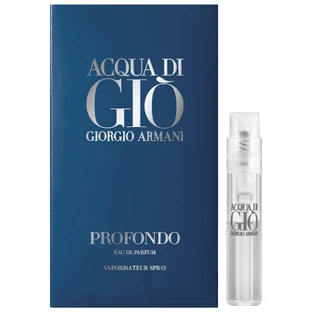 Парфюмированная вода Giorgio Armani Acqua di Gio Profondo пробник 1.2 мл