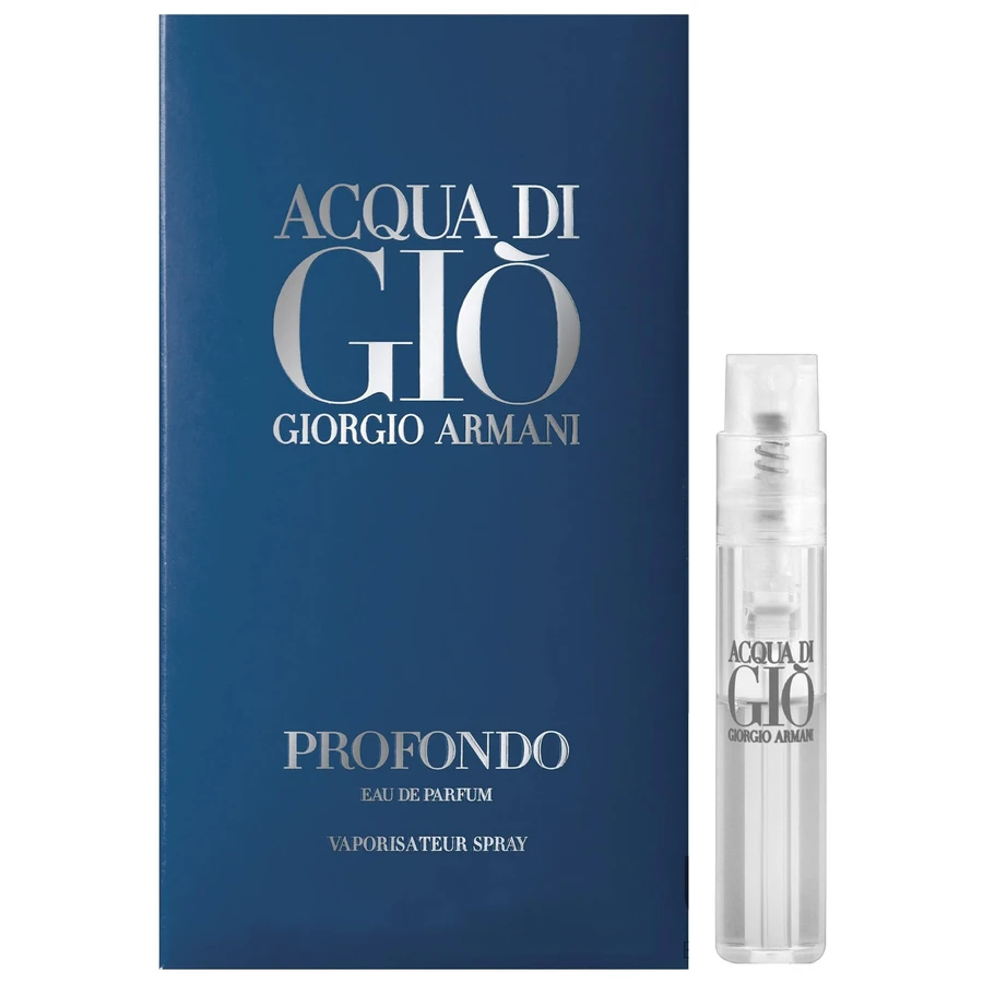 Парфюмированная вода Giorgio Armani Acqua di Gio Profondo пробник 1.2 мл: цены и характеристики