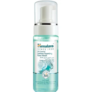 Пінка для вмивання Himalaya Herbals освіжаюча контроль блиску з лимоном 150 мл