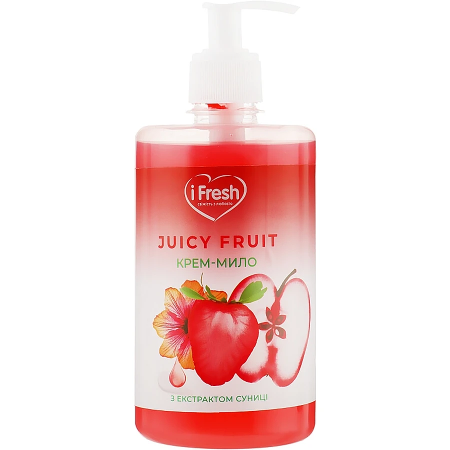 Рідке мило iFresh Juicy Fruit з екстрактом суниці 500 мл: ціни та характеристики