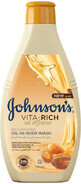 Гель для душу Johnson&#39;s Vita-Rich Поживний з оліями мигдалю та Ши 250 мл