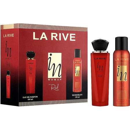 Набор косметики La Rive In Woman Red парф. вода 100 мл + дезодорант 150 мл: цены и характеристики