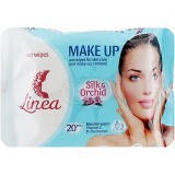 Влажные салфетки Linea Make Up для снятия макияжа с мицеллярной водой 20 шт.