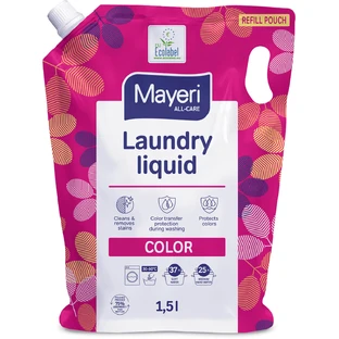 Гель для стирки Mayeri для цветных тканей запаска 1.5 л