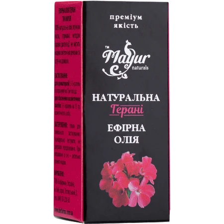 Эфирное масло Mayur Герани 5 мл: цены и характеристики