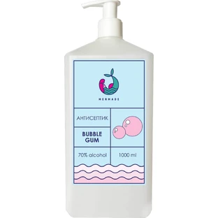 Антисептик для рук Mermade Bubble gum 1000 мл