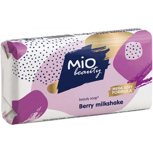 Твердое мыло Mio Beauty Ягодный шейк + Молочный протеин 90 г