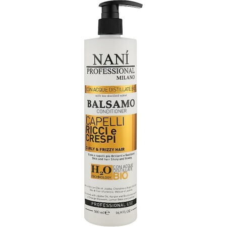 Кондиционер для волос Nani Professional Milano Curly & Frizzi для кудрявых волос 500 мл