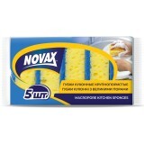 Губки кухонные Novax с большими порами эконом 5 шт.