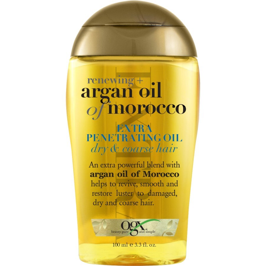 Масло для волос OGX Argan oil of Morocco Глубокое восстановление 100 мл: цены и характеристики