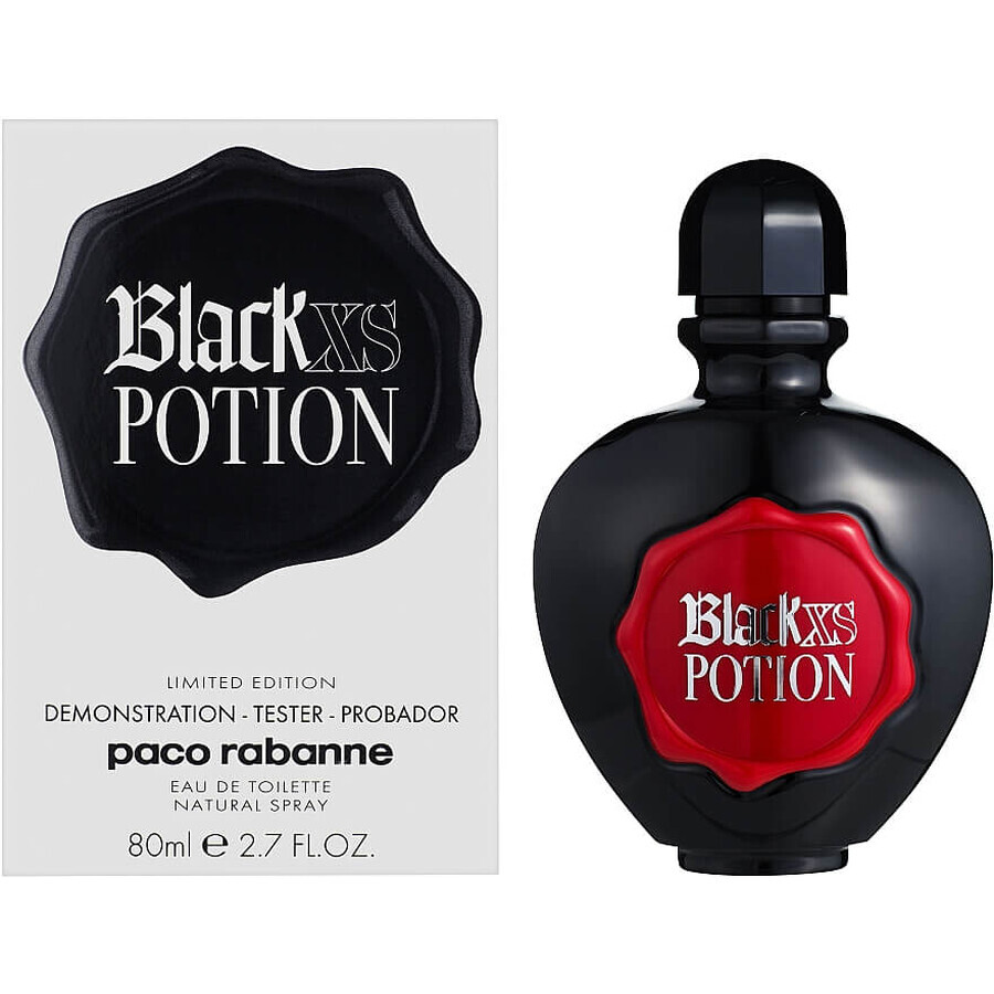 Туалетная вода Paco Rabanne Black XS Potion for Her тестер 80 мл: цены и характеристики