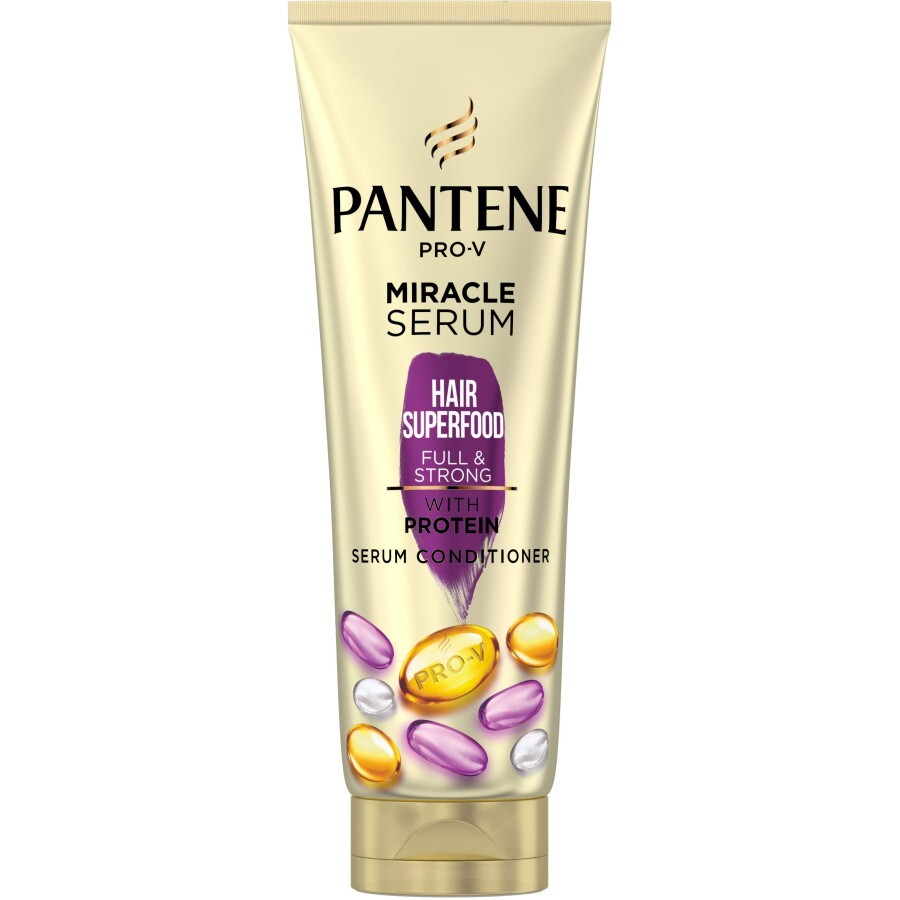Кондиціонер для волосся Pantene Pro-V Miracle Serum Живильний коктейль Об'ємні та міцні 200 мл: ціни та характеристики