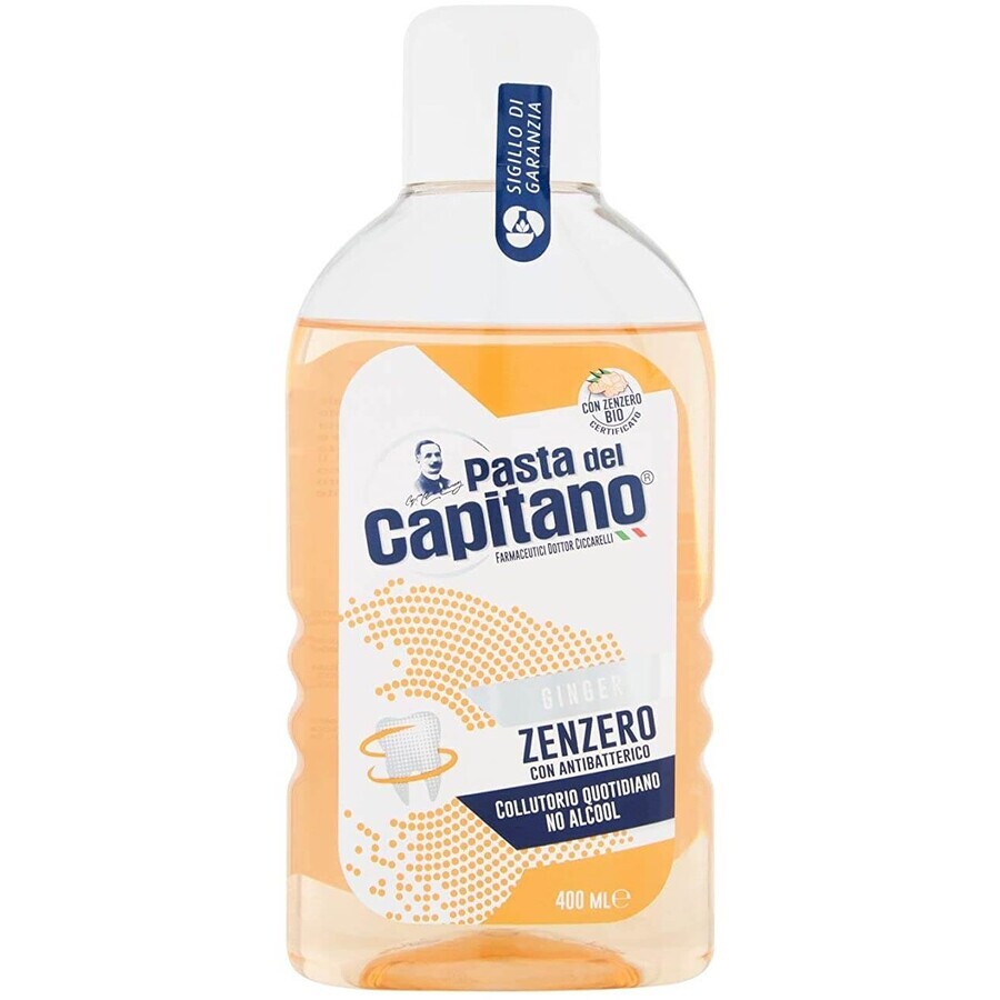 Ополіскувач для порожнини рота Pasta del Capitano Zenzero зі смаком імбиру, 400 мл: ціни та характеристики