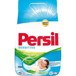 Пральний порошок Persil Sensitive Алое Вера для чутливої шкіри 2.7 кг