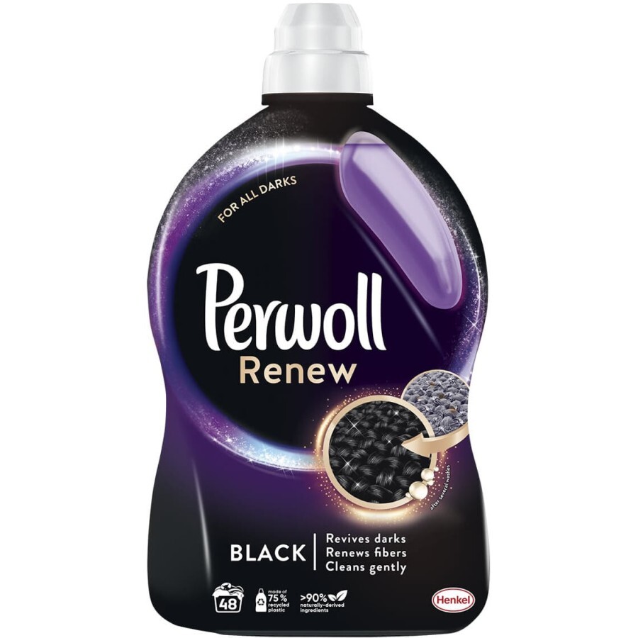Гель для стирки Perwoll Renew Black для черных и темных вещей 2.88 л: цены и характеристики