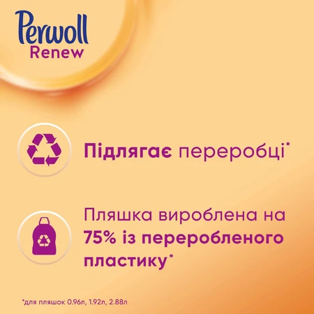 Гель для стирки Perwoll Renew Repair для ежедневной стирки 1.92 л: цены и характеристики