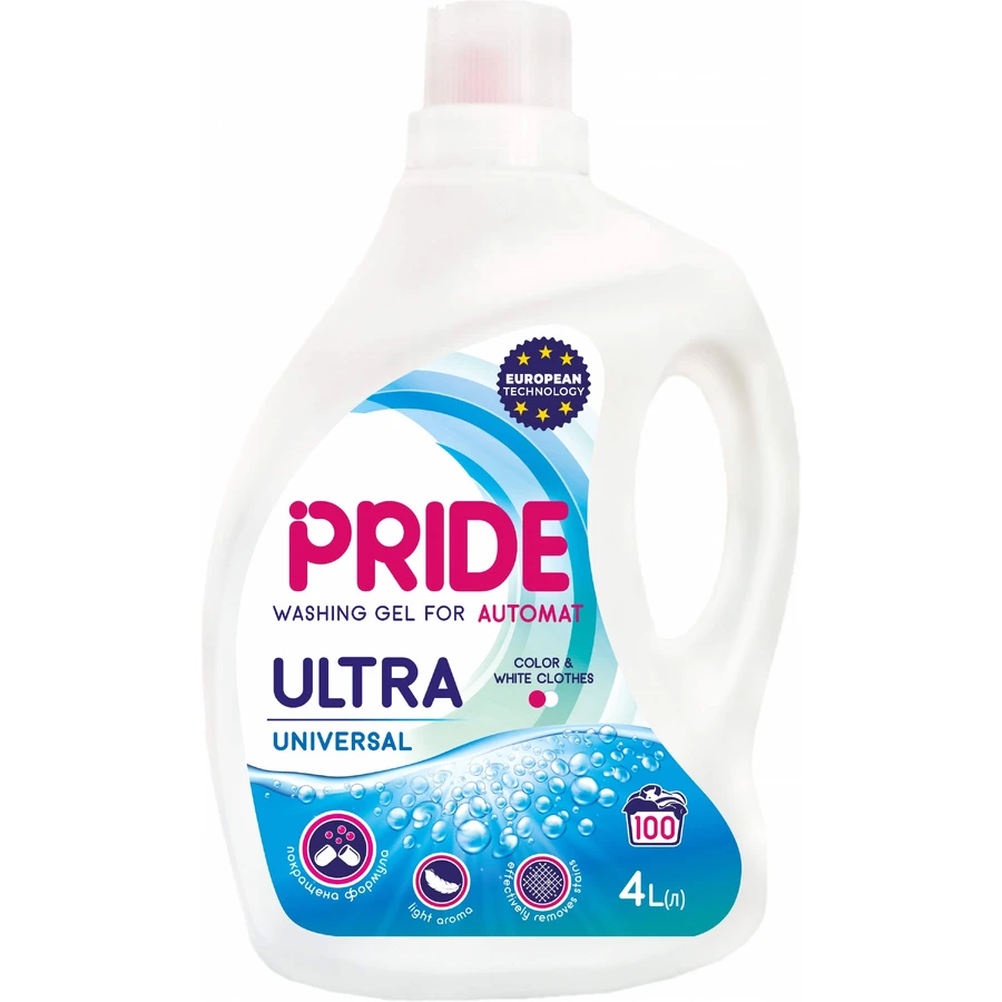 Гель для стирки Pride Afina Ultra Universal 4 л: цены и характеристики