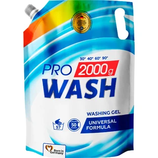 Гель для стирки Pro Wash Универсальный 2 кг