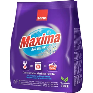 Стиральный порошок Sano Maxima Bio Color 1.25 кг