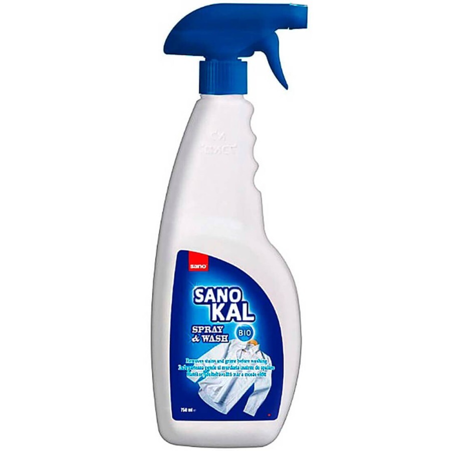 Засіб для видалення плям Sano Kal Spray & Wash 750 мл: ціни та характеристики