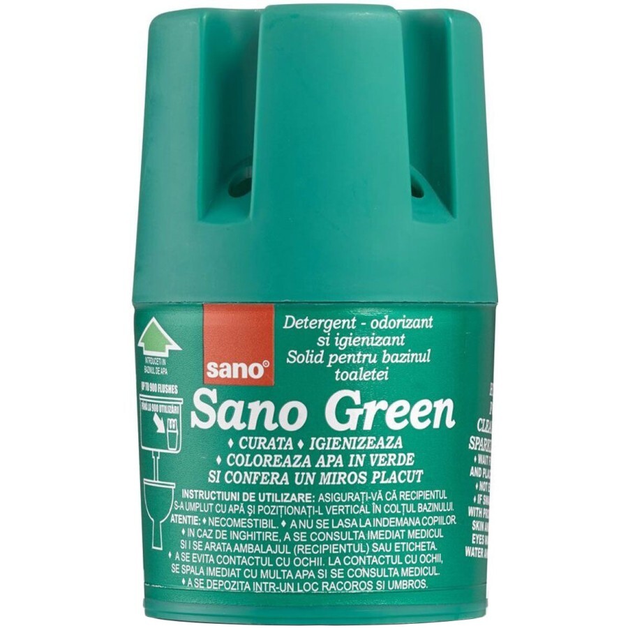 Засіб для чищення унітазу Sano Green 150 г: ціни та характеристики