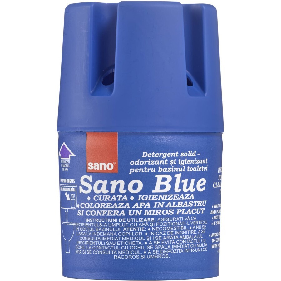Засіб для чищення унітазу Sano Blue 150 г: ціни та характеристики