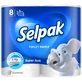 Туалетная бумага Selpak 3 слоя 8 рулонов