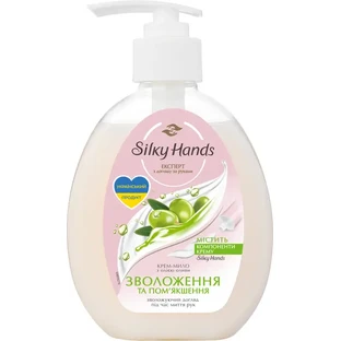 Жидкое мыло Silky Hands Увлажнение и смягчение 230 мл