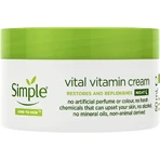 Крем для обличчя Simple Vital Vitamin Night Cream Kind to Skin Нічний вітамінний 50 мл: ціни та характеристики