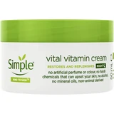 Крем для лица Simple Vital Vitamin Night Cream Kind to Skin Ночной витаминный 50 мл