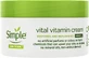 Крем для обличчя Simple Vital Vitamin Night Cream Kind to Skin Нічний вітамінний 50 мл
