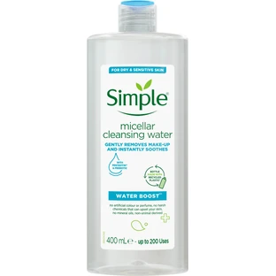 Мицеллярная вода Simple Micellar Cleansing Water Pentavitin & Prebiotic 400 мл