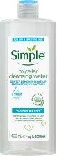 Мицеллярная вода Simple Micellar Cleansing Water Pentavitin &amp; Prebiotic 400 мл