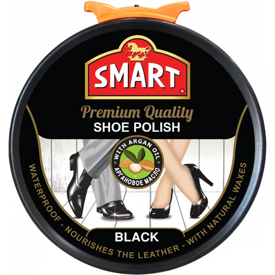 Крем для взуття Smart Shoes Чорний 50 мл: ціни та характеристики