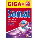 Таблетки для посудомийних машин Somat All in 1 120 шт.