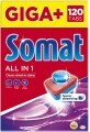 Таблетки для посудомоечных машин Somat All in 1 120 шт.