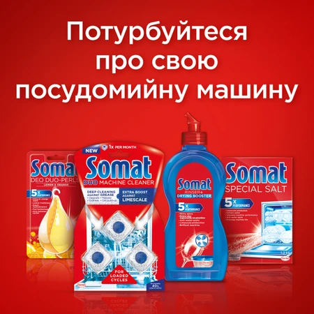 Таблетки для посудомийних машин Somat Classic 110 шт.: ціни та характеристики