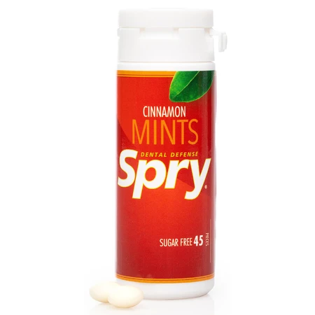 Драже з ксилітом Spry натуральні з корицею 45 шт.: ціни та характеристики